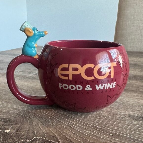 Disney/Pixar "C'est Moi Ze Chef" 12oz Stoneware Ratatouille Remy Epcot Mug - Picture 1 of 7